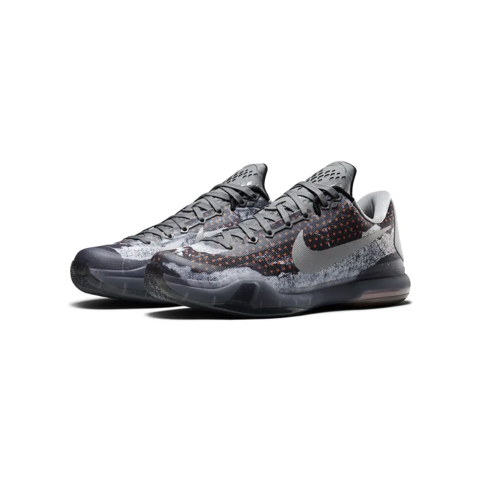 Nike Kobe 10 Pain Tumbled Grey/Night Silver-White-Black (705317-001)