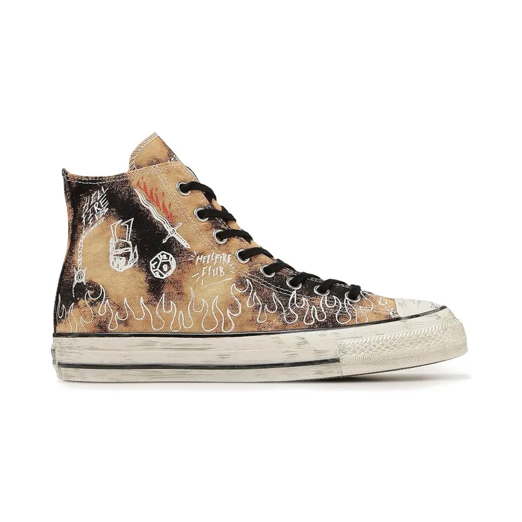 Converse Chuck Taylor All Star Aged 87 HC Hi Stranger Things Bleached Black (31317090)