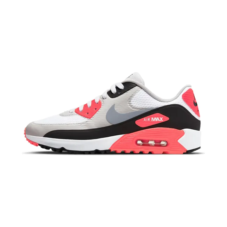 Nike Air Max 90 Infrared Golf (2021) “White / Black / Neutral Grey / Cool Grey” (CU9978-103)
