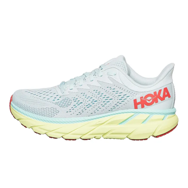 HOKA Clifton 7 Morning Mist / Hot Coral (1110509-MMHC)