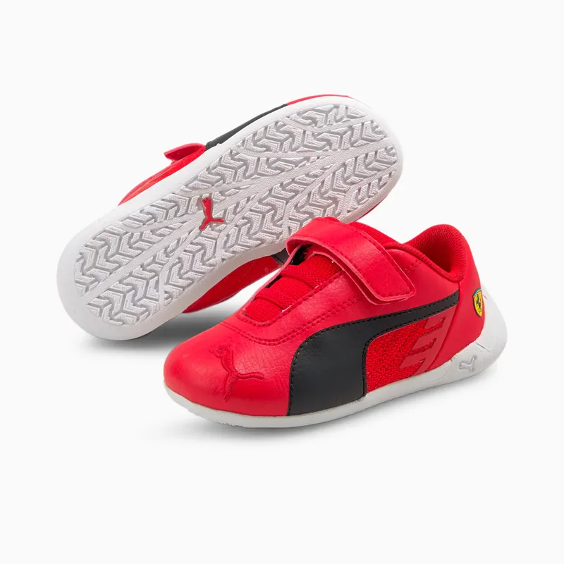 PUMA Scuderia Ferrari Race R-Cat V Babies’ Rosso Corsa/Black/White (306548-04)