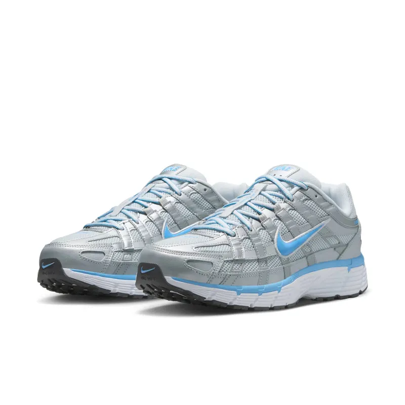 Nike P-6000 Metallic Platinum “Pure Platinum Metallic Silver University Blue” (CD6404-025)