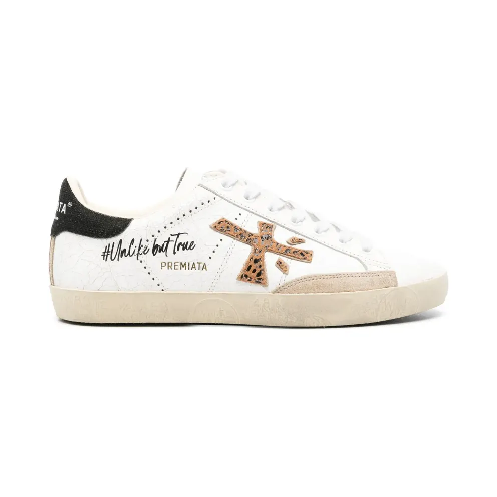 Premiata Stevend mit Logo-Patch – White (STEVEND6660)