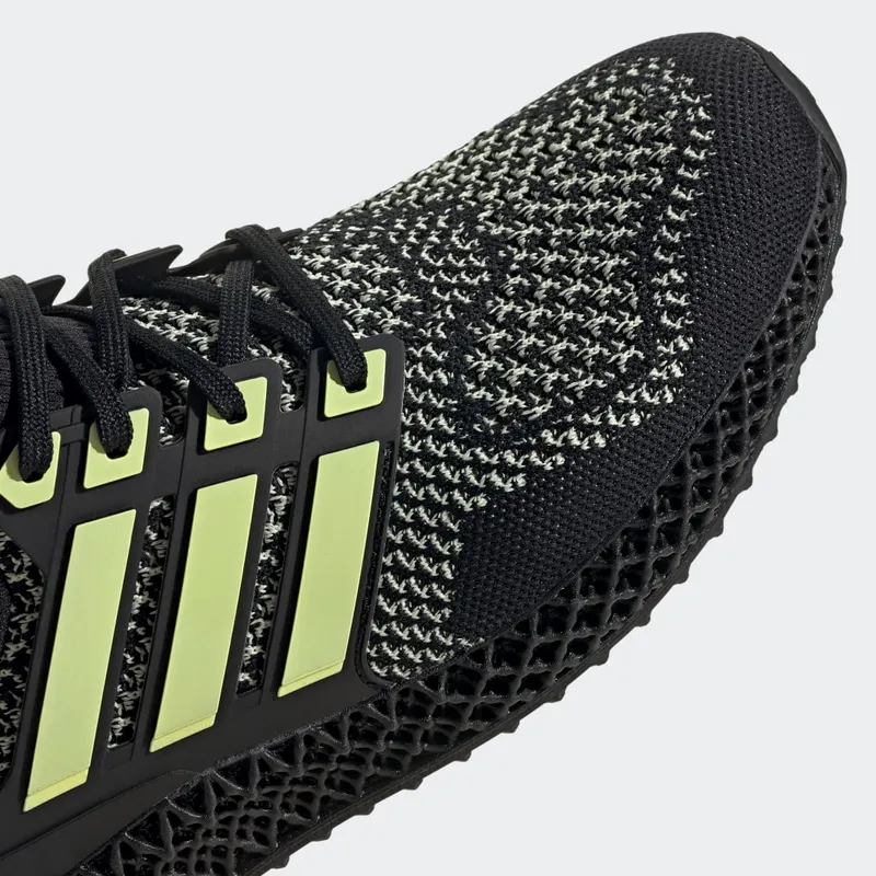 Adidas Ultra 4D Core Black / Almost Lime / Silver Metallic (GZ4499)