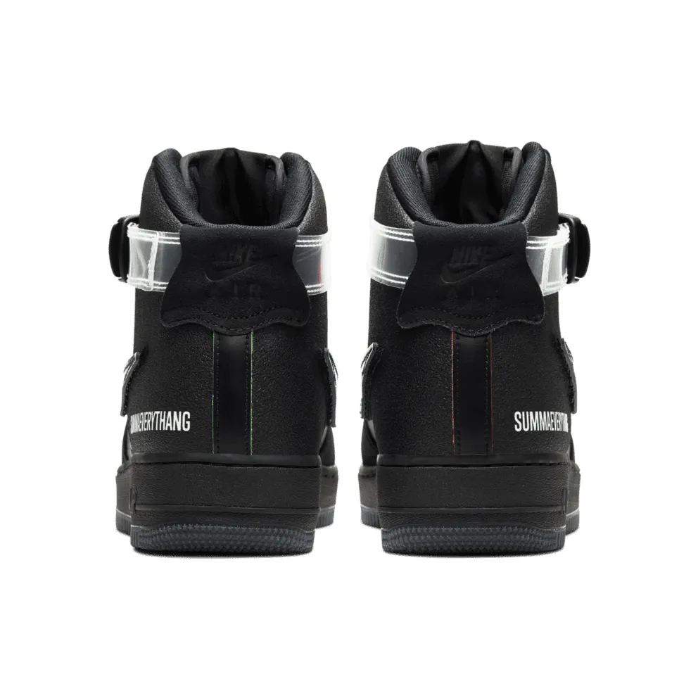 Nike Air Force 1 High All for 1 Lauren Halsey Summaeverythang Black/Black-Rage Green-Bright Crimson (CU3052-001)