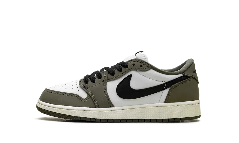 Nike Jordan 1 Retro Low OG GS “Medium Olive” (HQ6999-200)