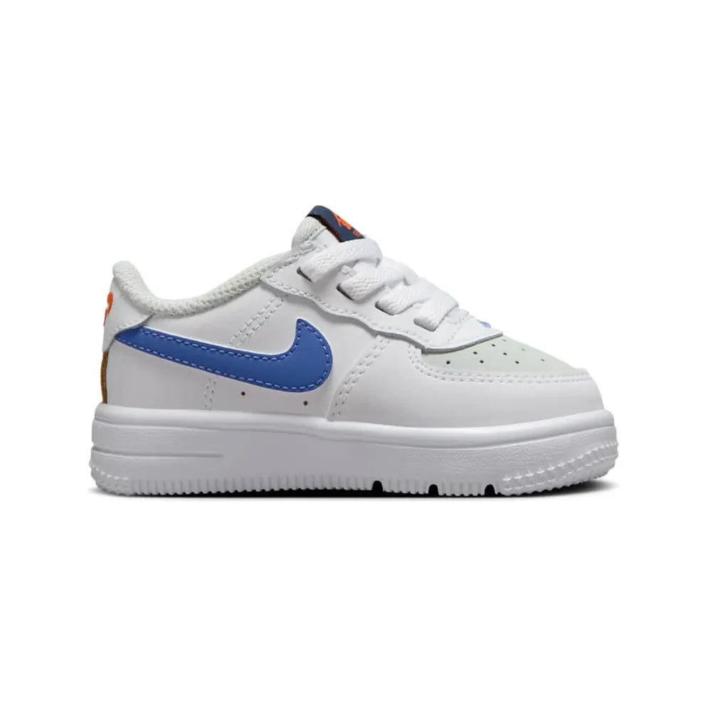 Nike Force 1 Low LV8 2 EasyOn Light Silver White Astronomy Blue Midnight Navy (FN0408-002)