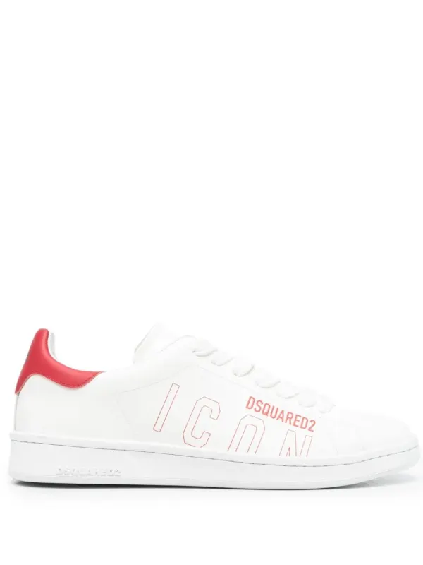 DSQUARED2 Maple-Leaf low-top – White (SNM017501502228)