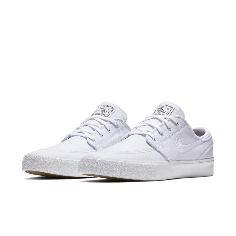 Nike SB Zoom Stefan Janoski Canvas RM White White Gum Light Brown Black White (AR7718-100)