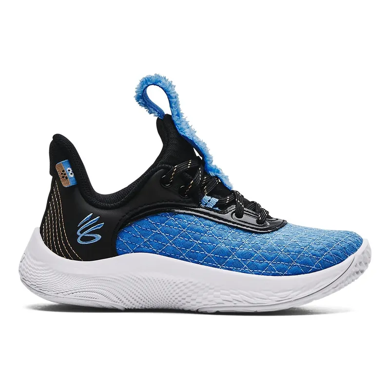 Under Armour Basketball Shoes Pre-School Curry 9 Blue (3024250-404)