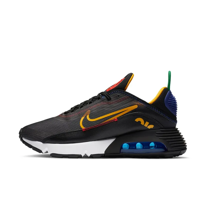 Nike Air Max 2090 Dark Grey Chile Red University Gold (DC1465-001)
