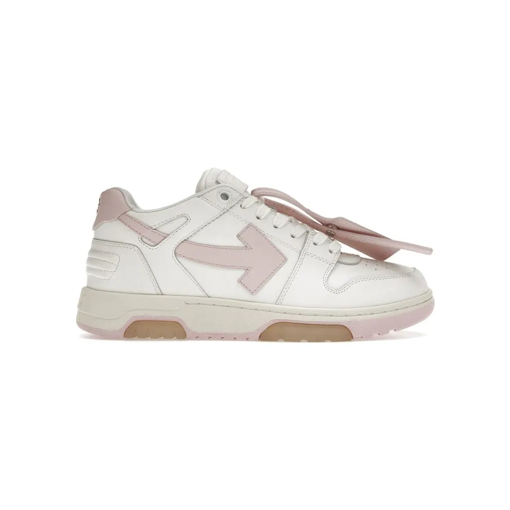 OFF-WHITE Out Of Office OOO Low Tops White Light Pink (OWIA259F21LEA0010130)