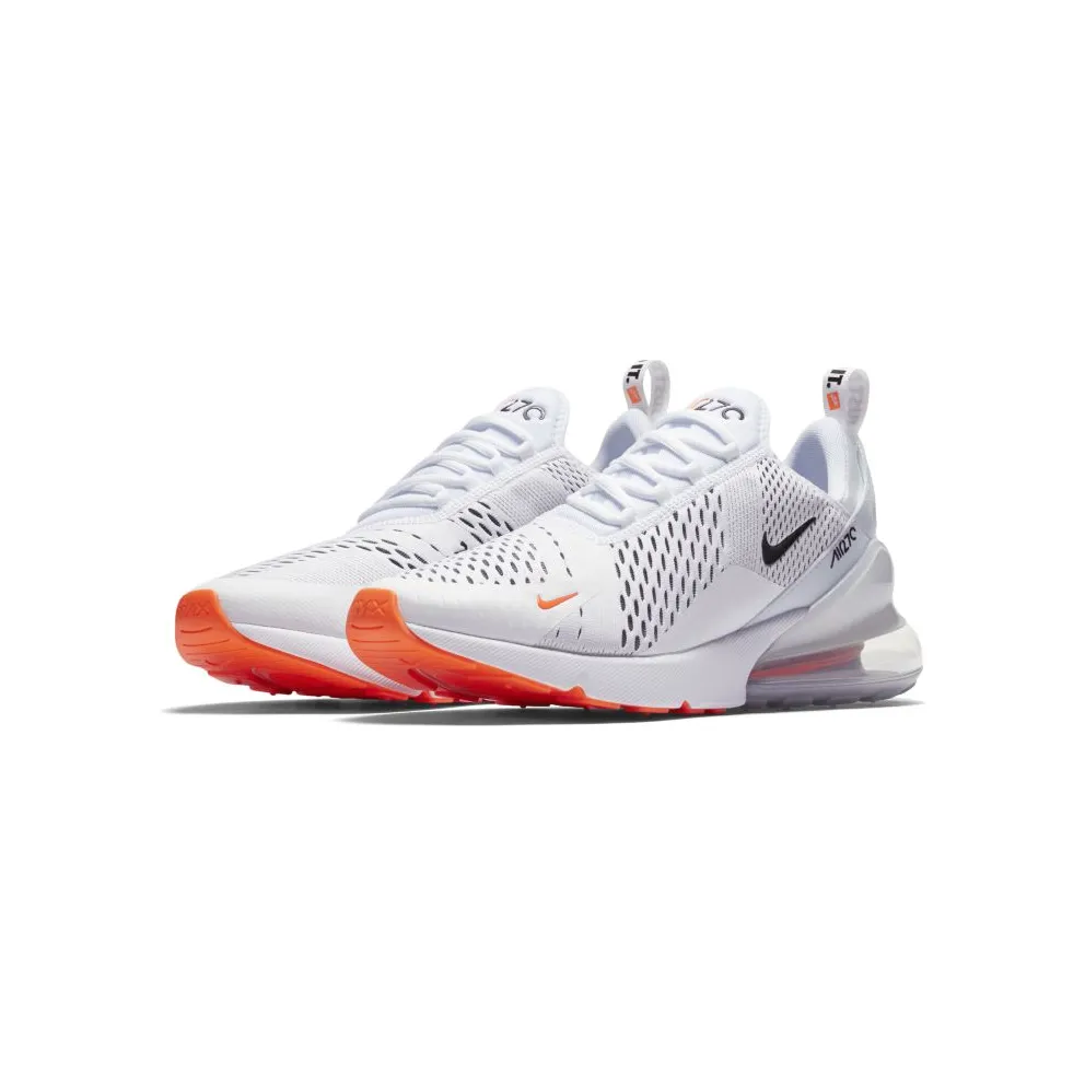 Nike Air Max 270 White Black Total Orange White/Black-Total Orange (AH8050-106)