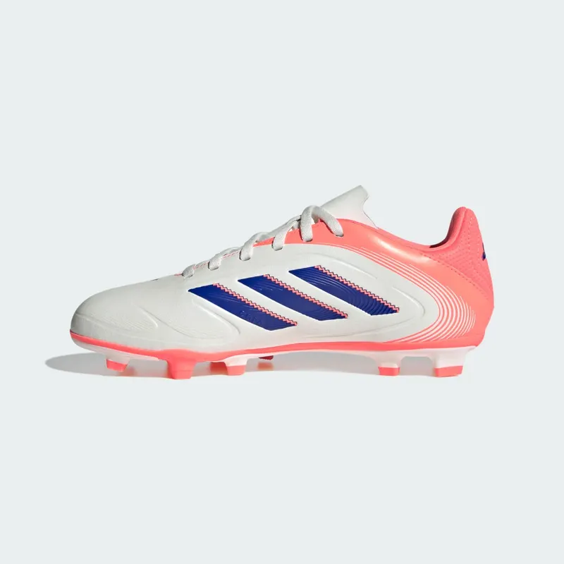 adidas Copa Pure 3 Club Firm/multi-ground Boots Kids “Off White / Lucid Blue / Signal Coral” (JR2907)