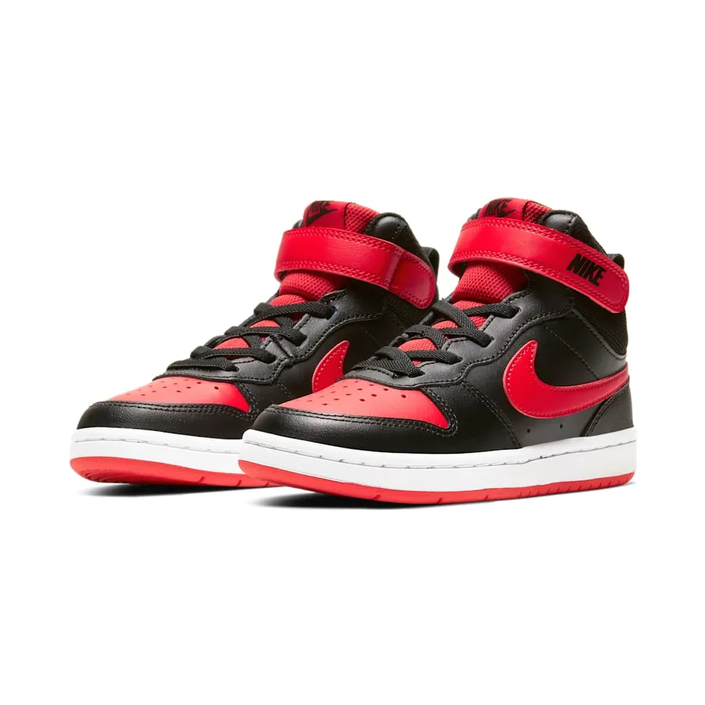 Nike Court Borough Mid 2 Younger Kids’ Black (CD7783-003)