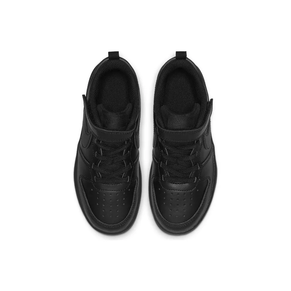 Nike Court Borough Low 2 Younger Kids’ Black (BQ5451-001)