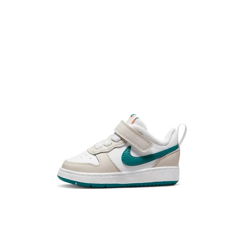 Nike Court Borough Low 2 TD ‘Phantom’ “Phantom / White / Total Orange / Bright Spruce” (BQ5453-017)