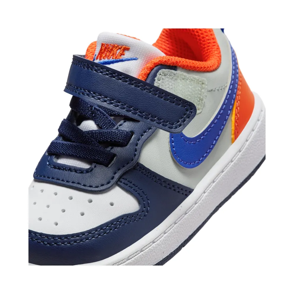 Nike Court Borough Low Recraft Midnight Navy Team Orange Light Silver Hyper Royal (DV5458-401)