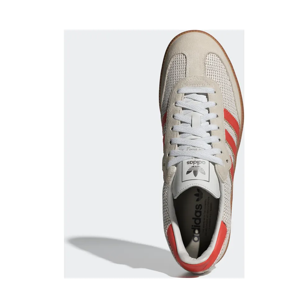 adidas Samba OG Crystal White / Preloved Red / Gum M2 (IG1380)