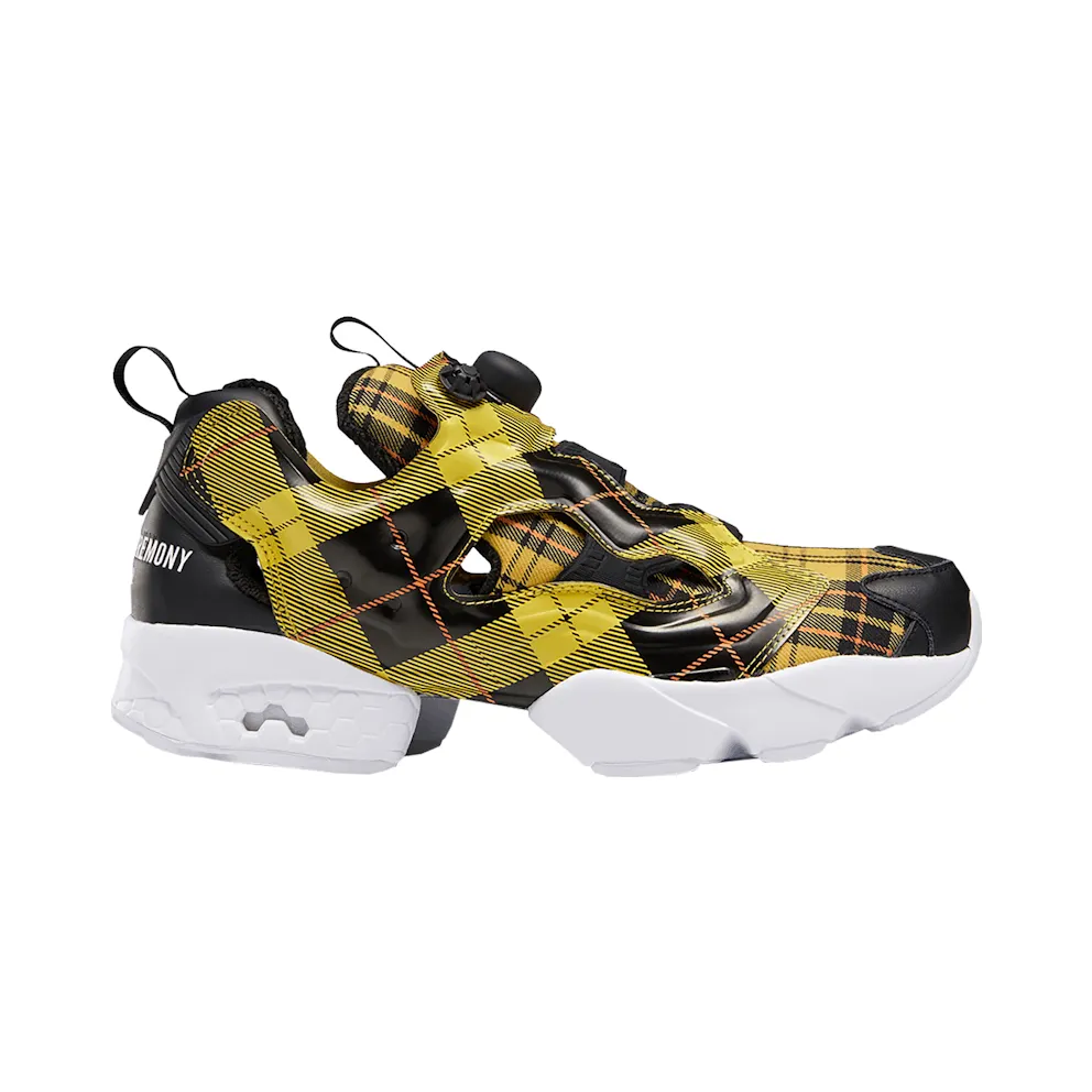 Reebok Instapump Fury Opening Ceremony Plaid Yellow Yellow/Black (Other Brands Reebok)
