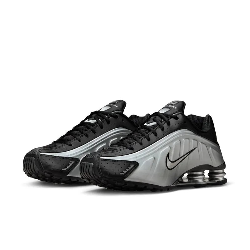 Nike Shox R4 “Metallic Silver / Black” (HQ1988-007)