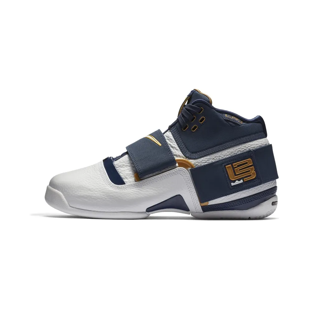 Nike LeBron Zoom Soldier 1 Think 16 (25 Straight) Midnight Navy/White-Midnight Navy (AO2088-400)