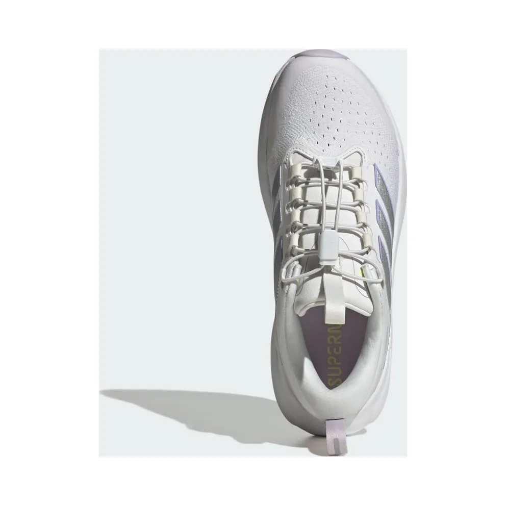 Adidas SUPERNOVA RISE 3 ADAPTIVE Running Shoes Crystal White / Silver Metallic / Glow Purple (KJ5597)