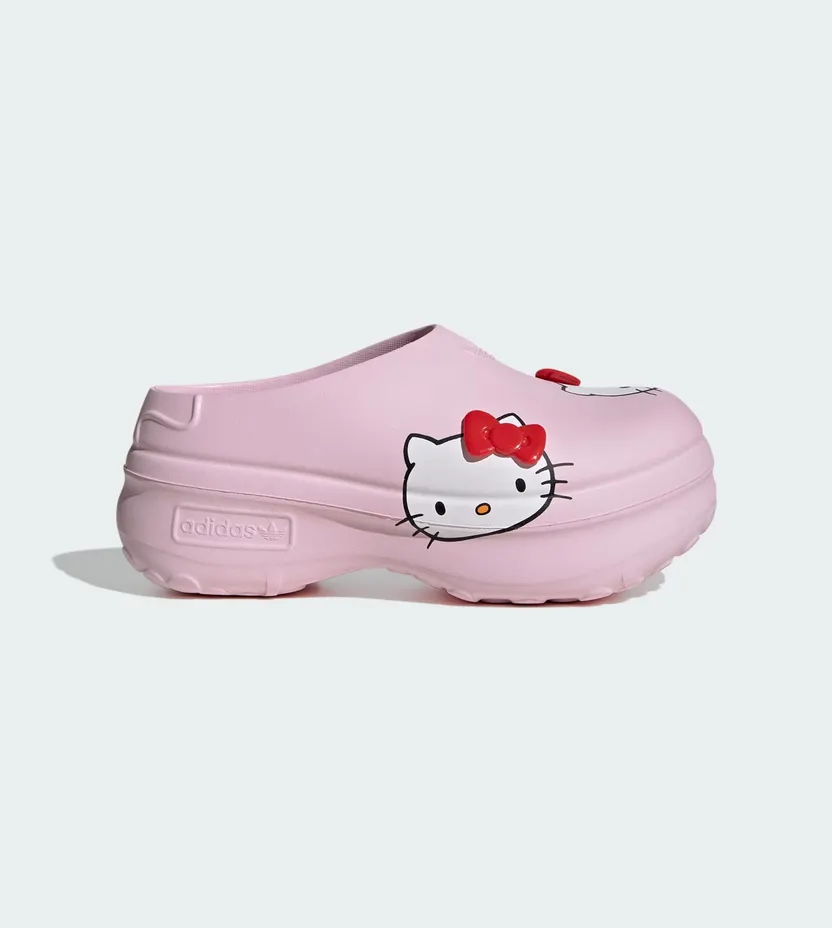 adidas adiFOM Stan Smith Mules Hello Kitty Clear Pink Red (IG4446)