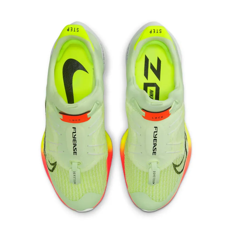 Nike Air Zoom Tempo NEXT% FlyEase Easy On/Off Road Running Yellow (CV1889-700)