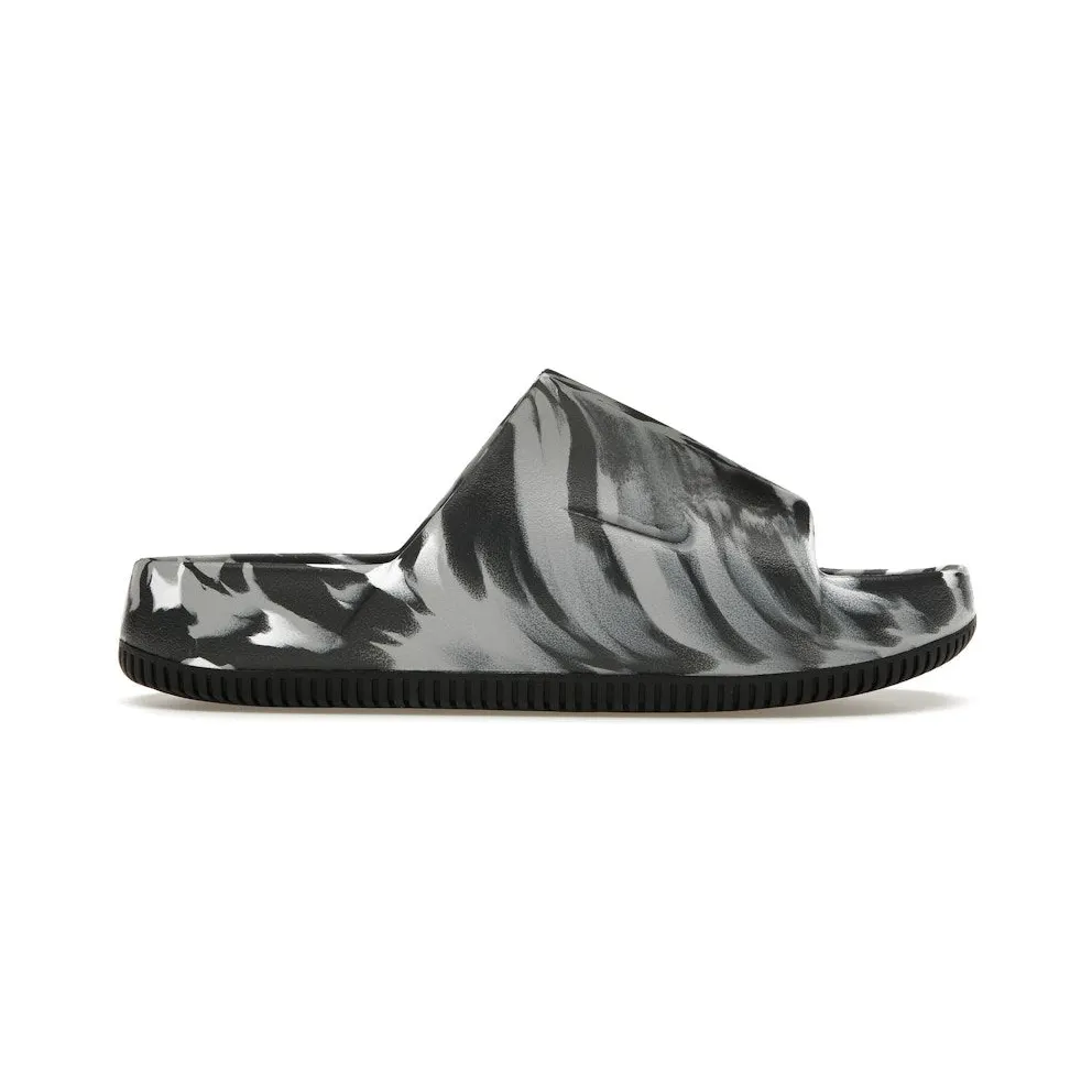 Nike Calm Slide Marble Black Grey (FV5637-001)