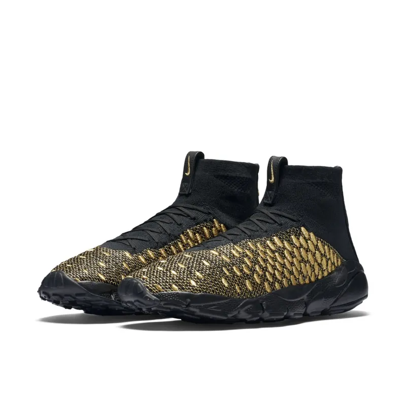 Nike Footscape Magista Olivier Rousteing Black/Metallic Gold-Black (834905-007)