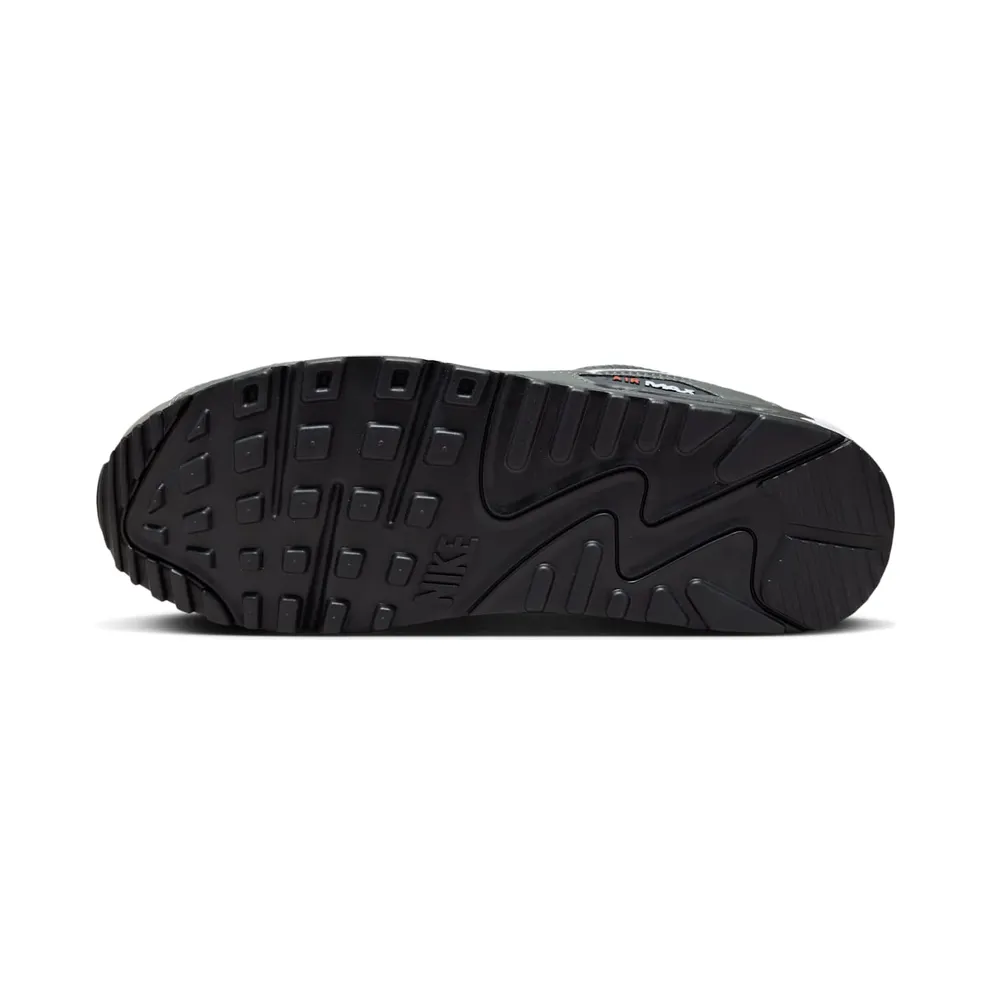 Nike Air Max 90 “Iron Grey University Red” (DR0145-003)
