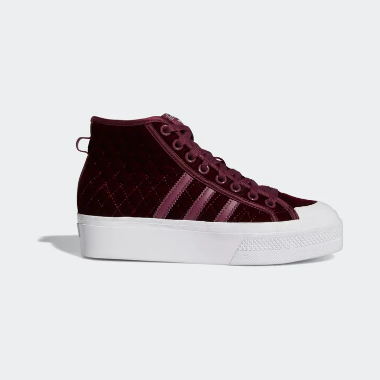 adidas Nizza Platform Mid Brown / White / Cloud White (H02701)