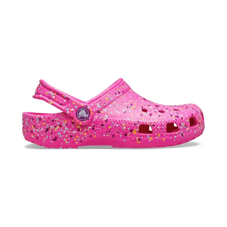 Crocs Classic Splatter Paint Clog Pink Crush Multi (210349-6TX)