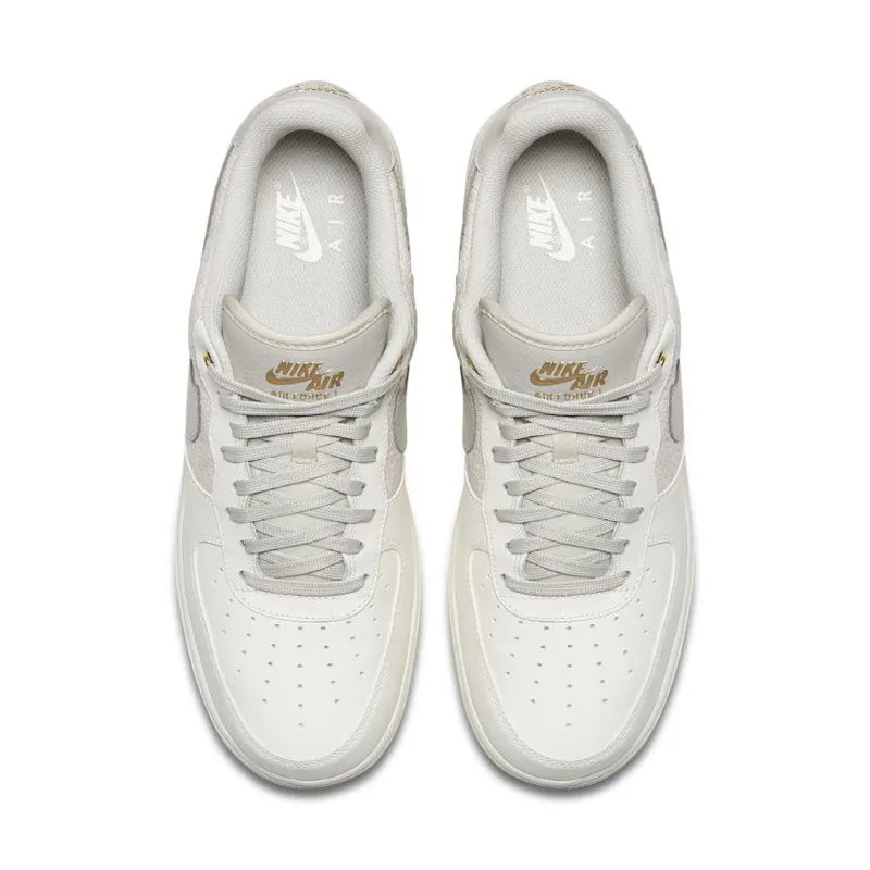 Nike Air Force 1 Low Sail Light Bone Metallic Gold Sail/Light Bone-Metallic Gold (823511-100)