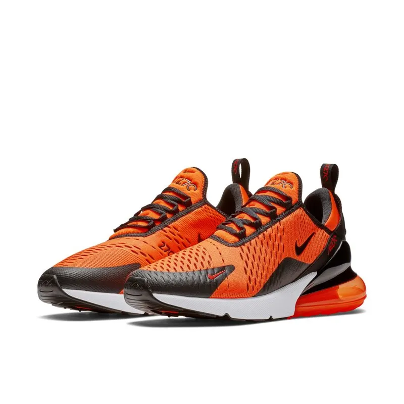 Nike  Air Max 270 Total Orange Black Total Orange/Black-White-Chile Red (BV2517-800)