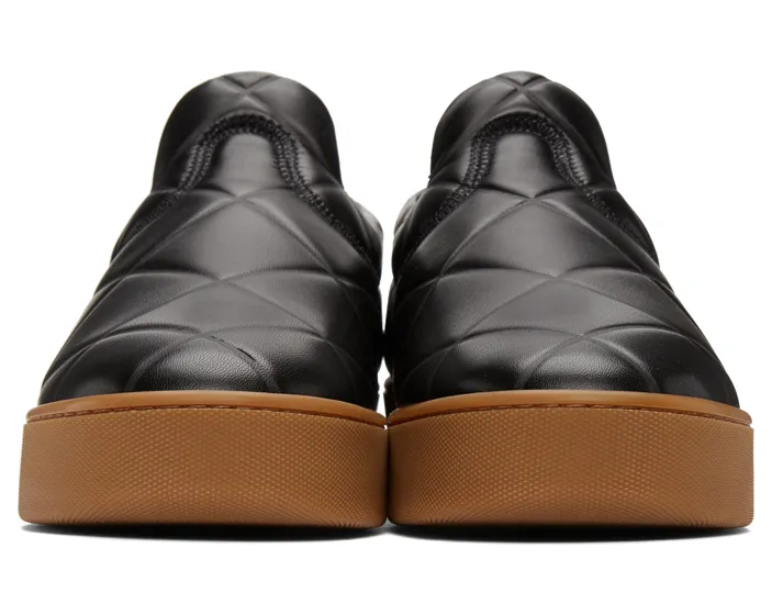 Bottega Veneta Brown ‘The Quilt’ Sneakers (639739 V02X0) (2)