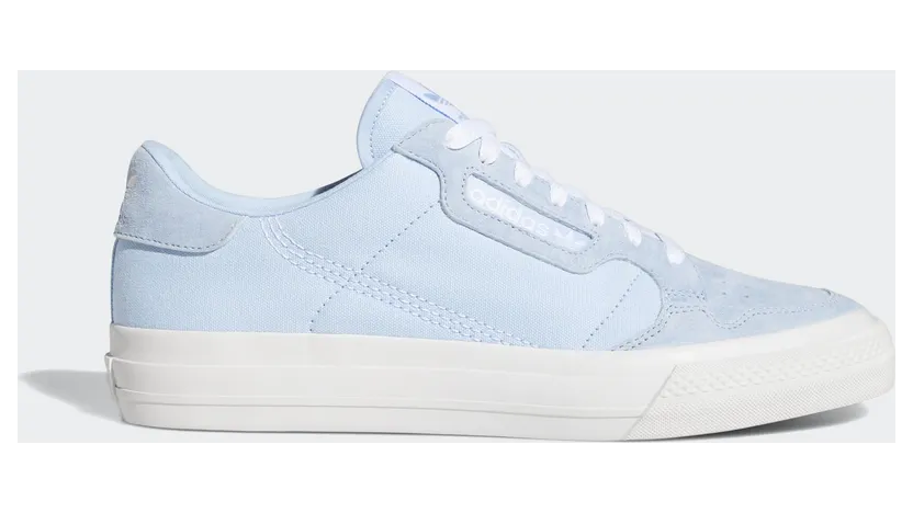 adidas Continental Vulc Schuh Glow Blue / Glow Blue / Cloud White (EG6735)