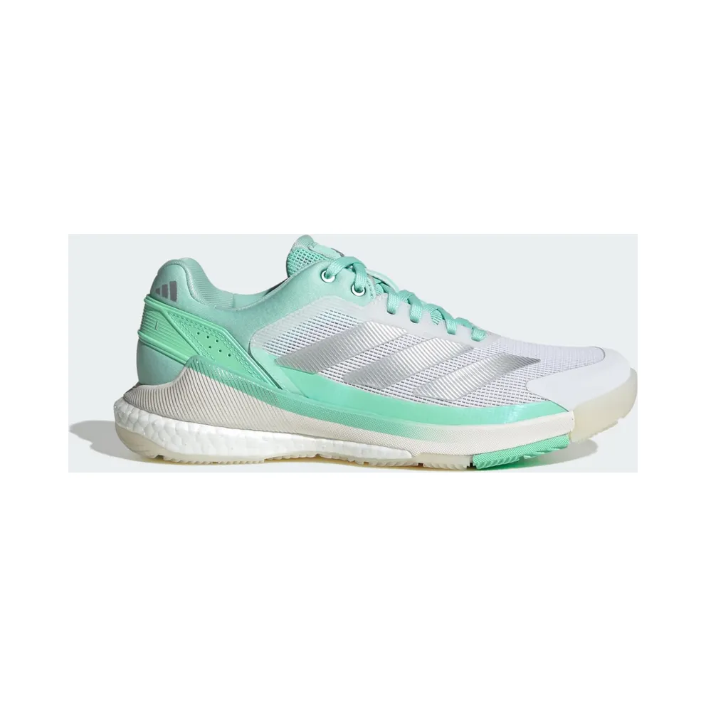 Adidas Crazyquick BOOST Padelschuhe Green / Silver Metallic / Pulse Mint (KI3589)