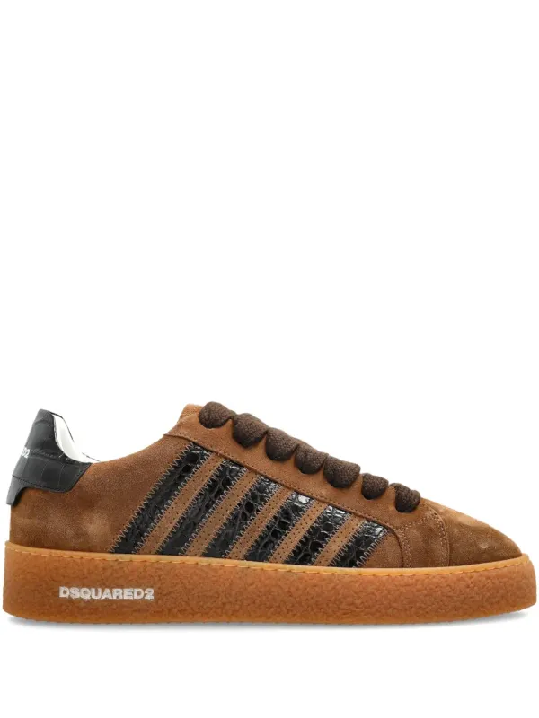 DSQUARED2 Rapper’s Delight gestreepte – Bruin (SNM045923808547)