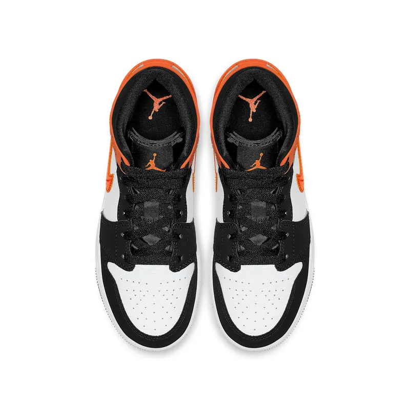 Air Jordan Nike AJ I 1 Mid Shattered Backboard (GS) (2019) (554725-058)