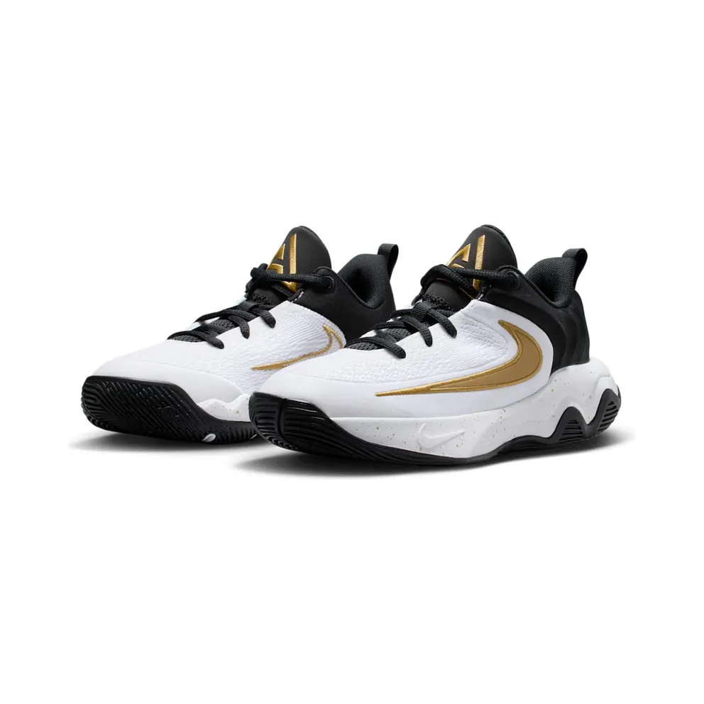 Nike Giannis Immortality 4 Black White Metallic Gold (IH7664-003)
