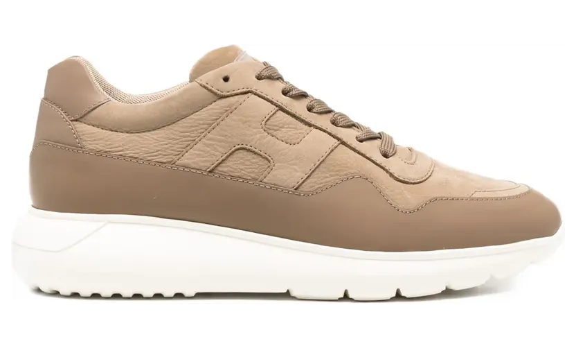 Hogan Interactive 3 leren sneakers – Beige (HXM3710CP50UGT)