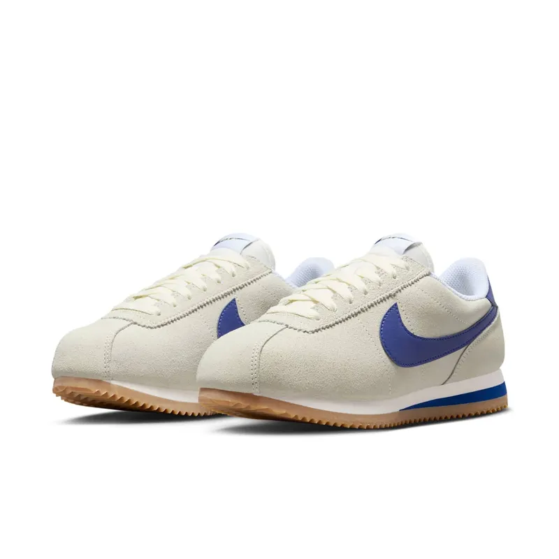 Nike Cortez Pale Ivory/Sail/Gum Light Brown/Deep Royal Blue (FQ8108-110)