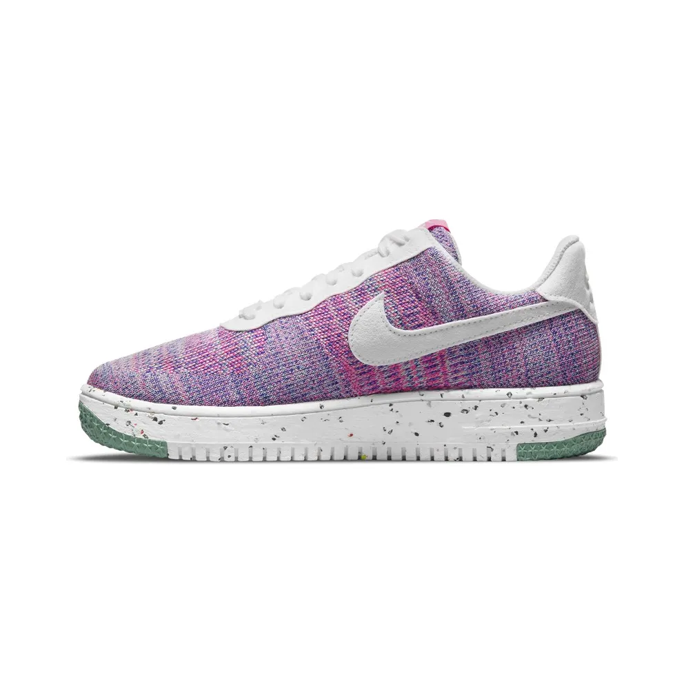 Nike Air Force 1 Crater FlyKnit Purple – “Fuchsia Glow / Pink Blast / Green Glow / White” (DC7273-500)