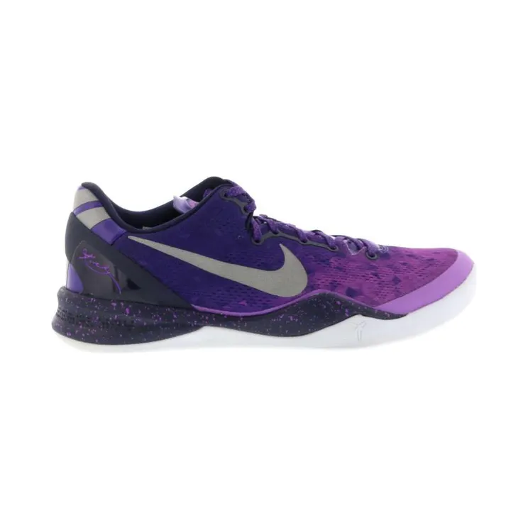 Nike Kobe 8 System Playoff Court Purple/Pure Platinum-Blackened Blue (555035-500)