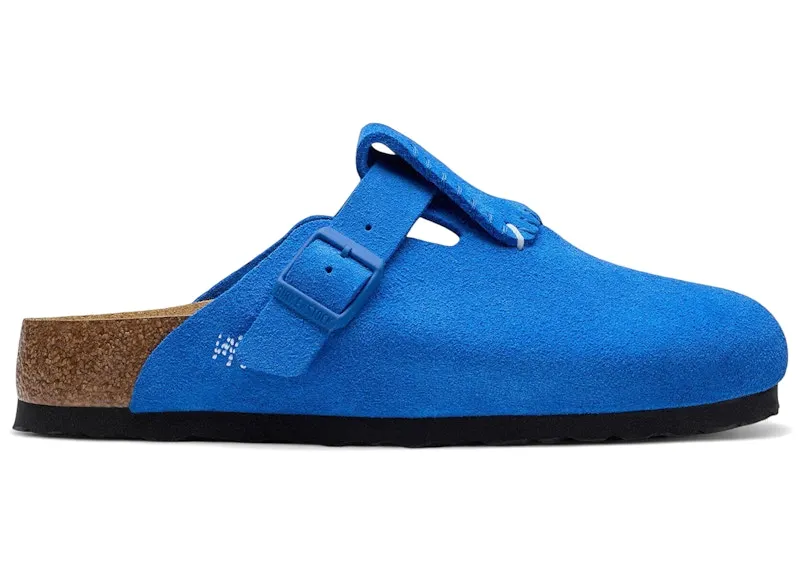Birkenstock Boston Flap Suede ADERERROR Ultra Blue (1033806)