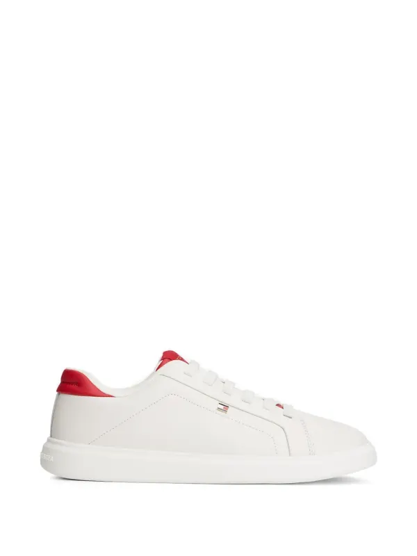 Tommy Hilfiger Cupsole Court lichtgewicht sneakers – White (FW0FW08948)