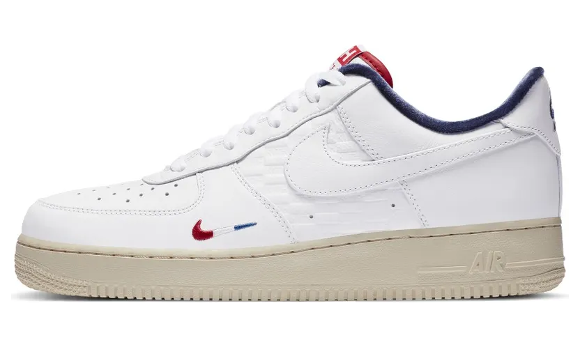 Nike Air Force 1 Low Kith Paris – “White / Red-navy” (CZ7927-100)