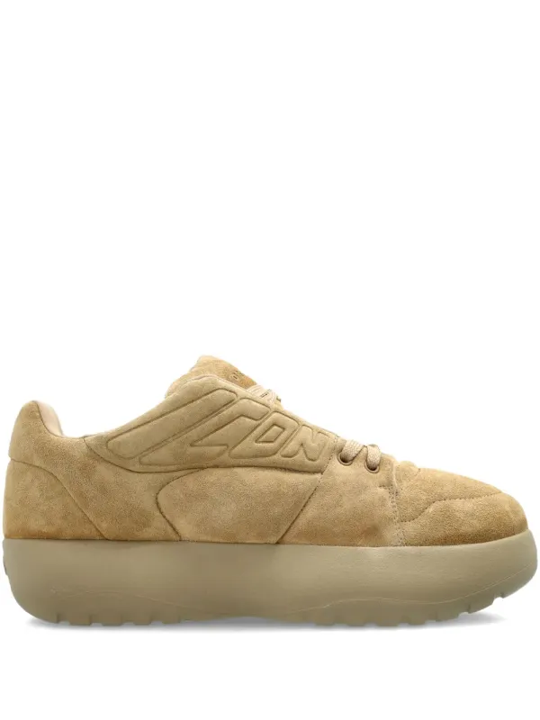 DSQUARED2 aus Wildleder mit Logo-Detail – Brown (SNW029023807613)
